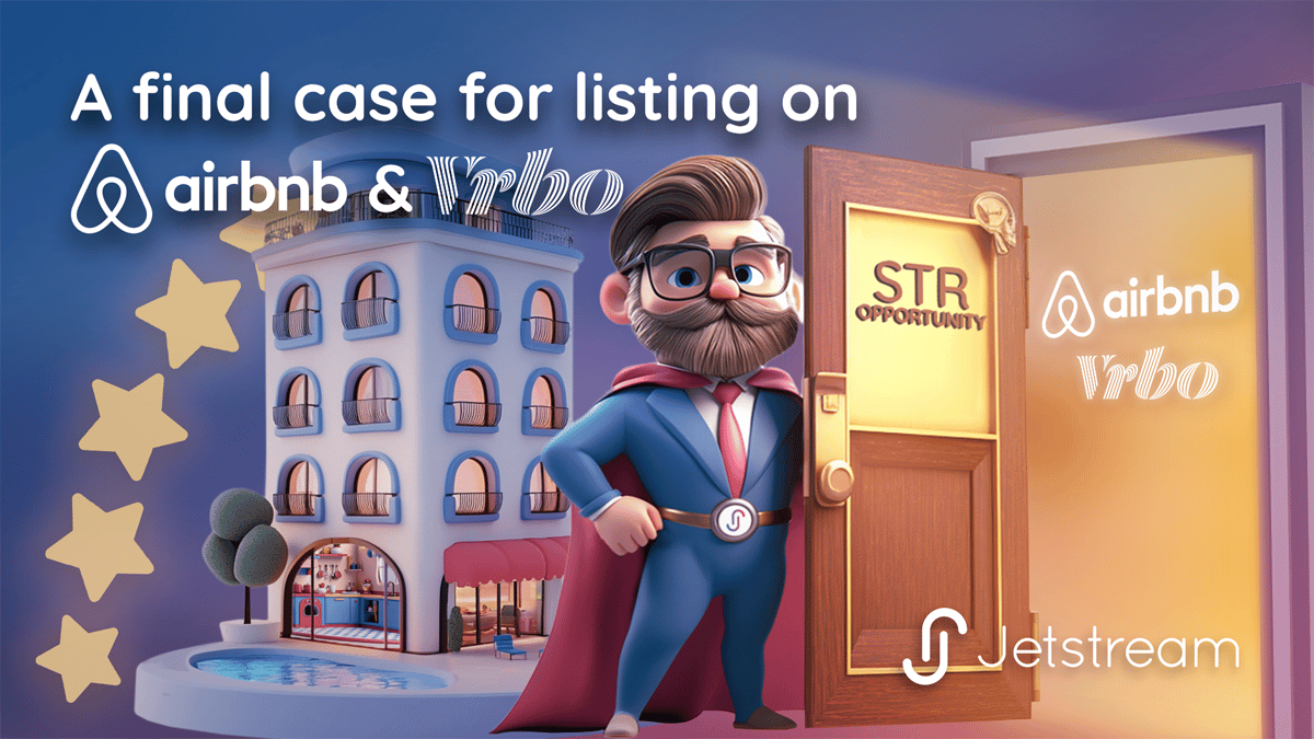 Unlock new revenue - Jetstream opens the door to STR success for your hotel.