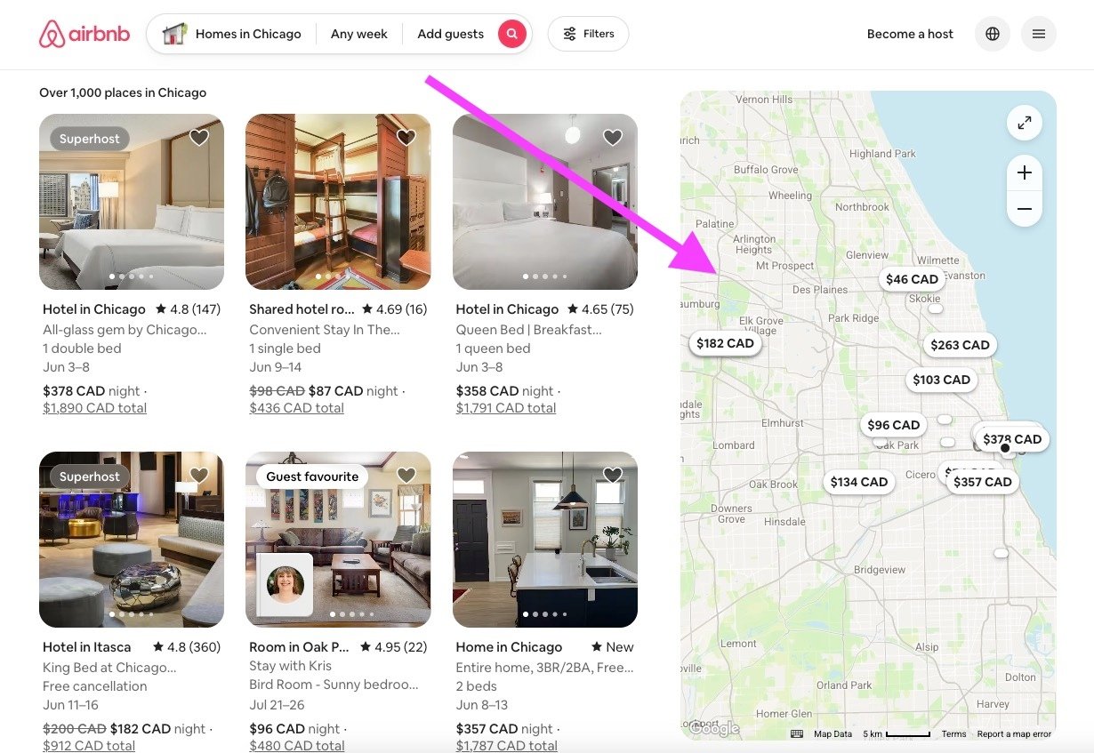 Jetstream-airbnb-map-view