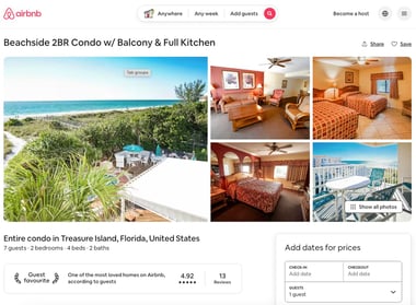 Airbnb high performing listing made possible with Jetstream
